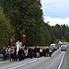 24 августа 2025 года. Крестный ход из Васкнарвы в Пюхтицкий монастырь